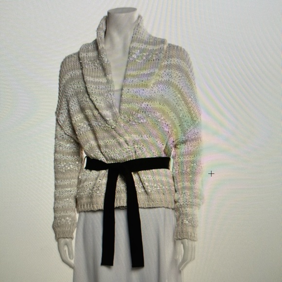 Brunello Cucinelli Stripes Cowl Neck Sweater size - Picture 2 of 9